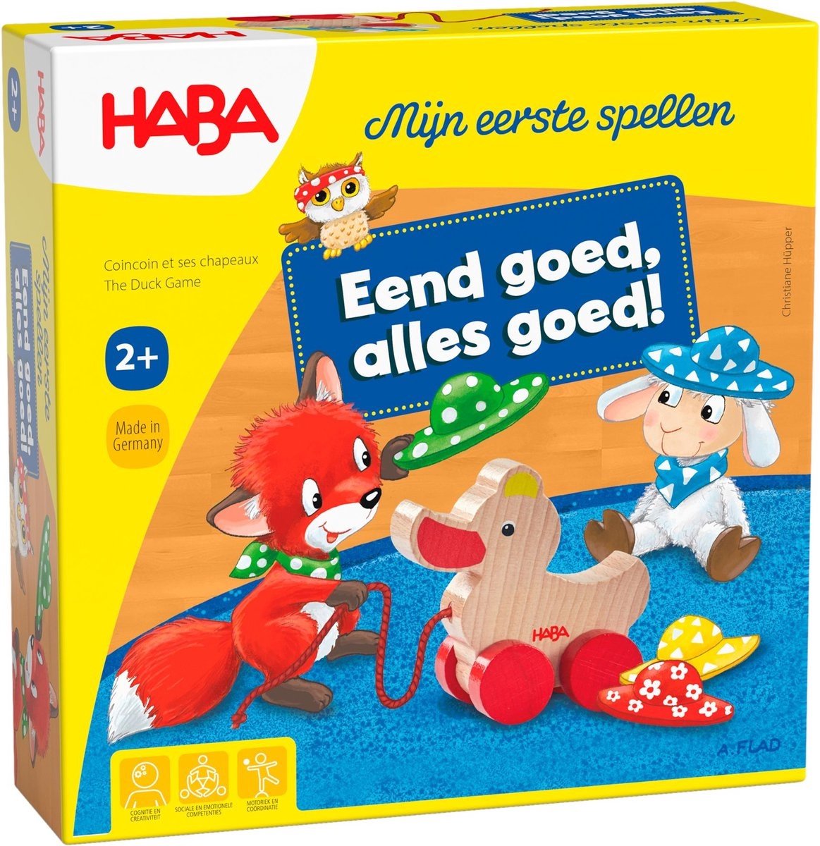 Haba mes premiers jeux - canard bon, tout va bien !