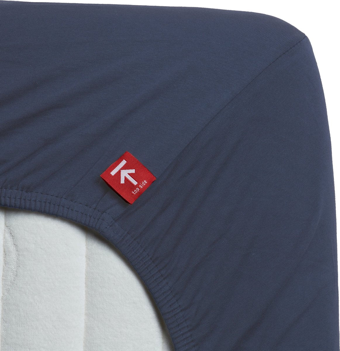 Beddinghouse - jersey - drap-housse surmatelas - 160x220 cm - indigo