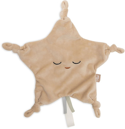 Jollein - tétine petite étoile - tétine doudou bébé - 100% polyester - biscuit