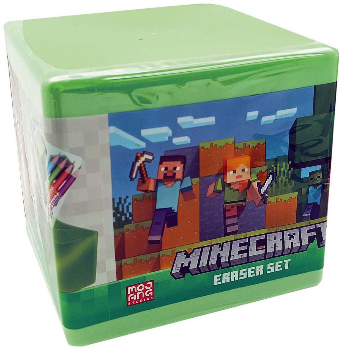 Ensemble de gommes Minecraft Toyland