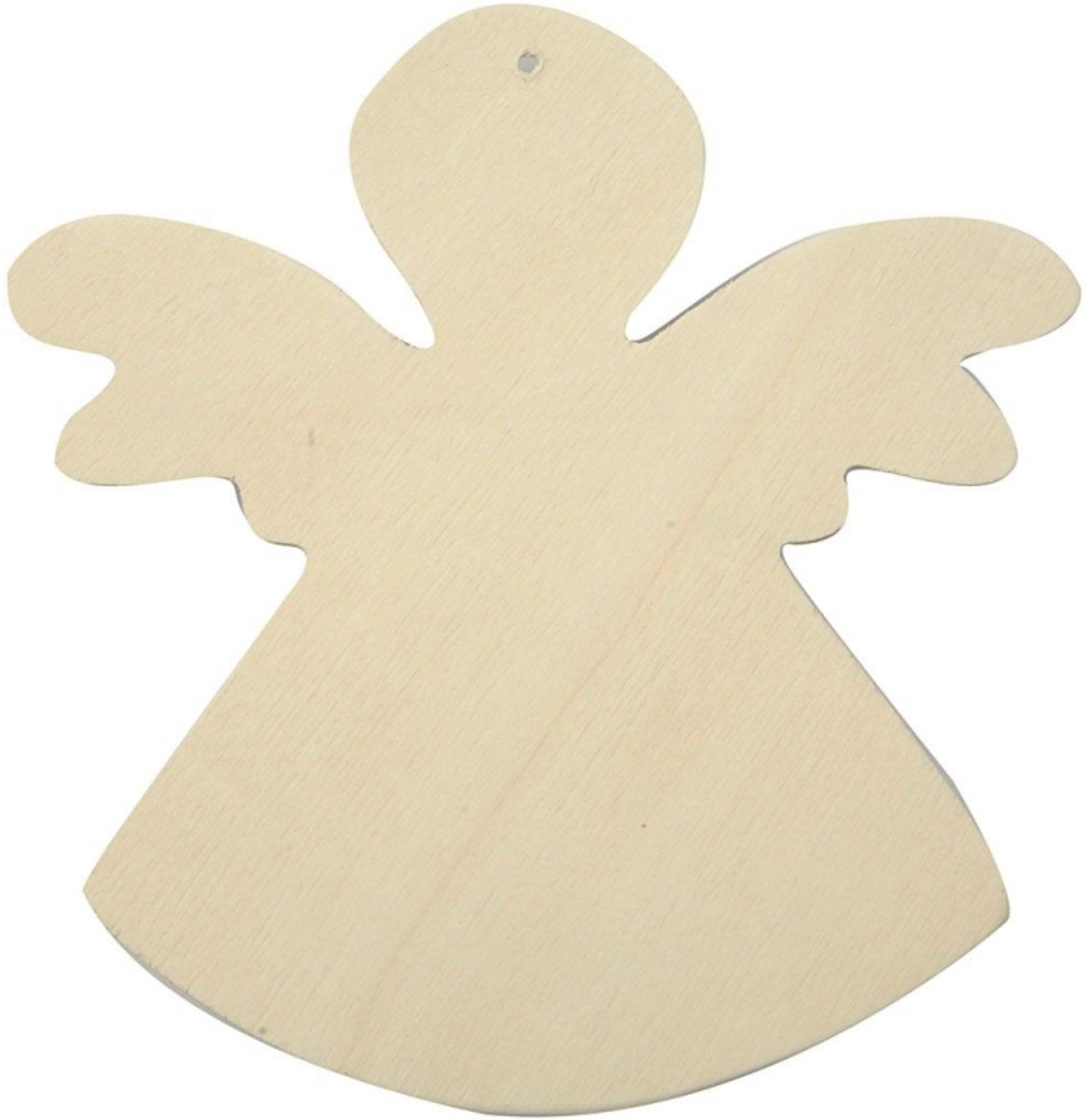 Décorez votre ange en bois, 6e.