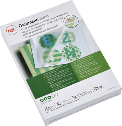 Pochettes à plastifier acco a5 250 microns 100 pièces