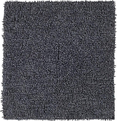 Tapis de bain Sealskin misto 60x60 cm - coton - noir