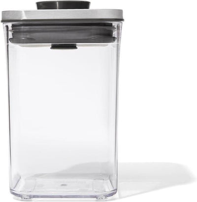Oxo - canette de stockage en acier pop - petite - basse - 1,0 litre