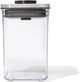 Oxo - canette de stockage en acier pop - petite - basse - 1,0 litre