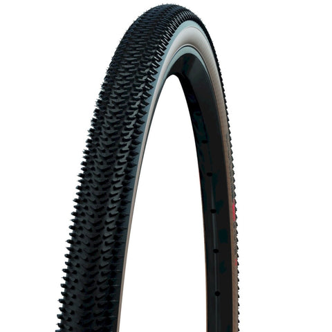 Pneu souple Schwalbe G-One Allround RaceGuard 28 x 1.35" / 35-622 mm - flanc bronze