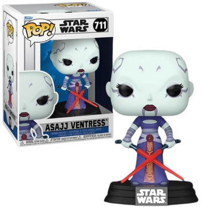 Funko Star Wars Asajj Ventress Figurine en vinyle 711 unisexe Pop! - neutre - standard