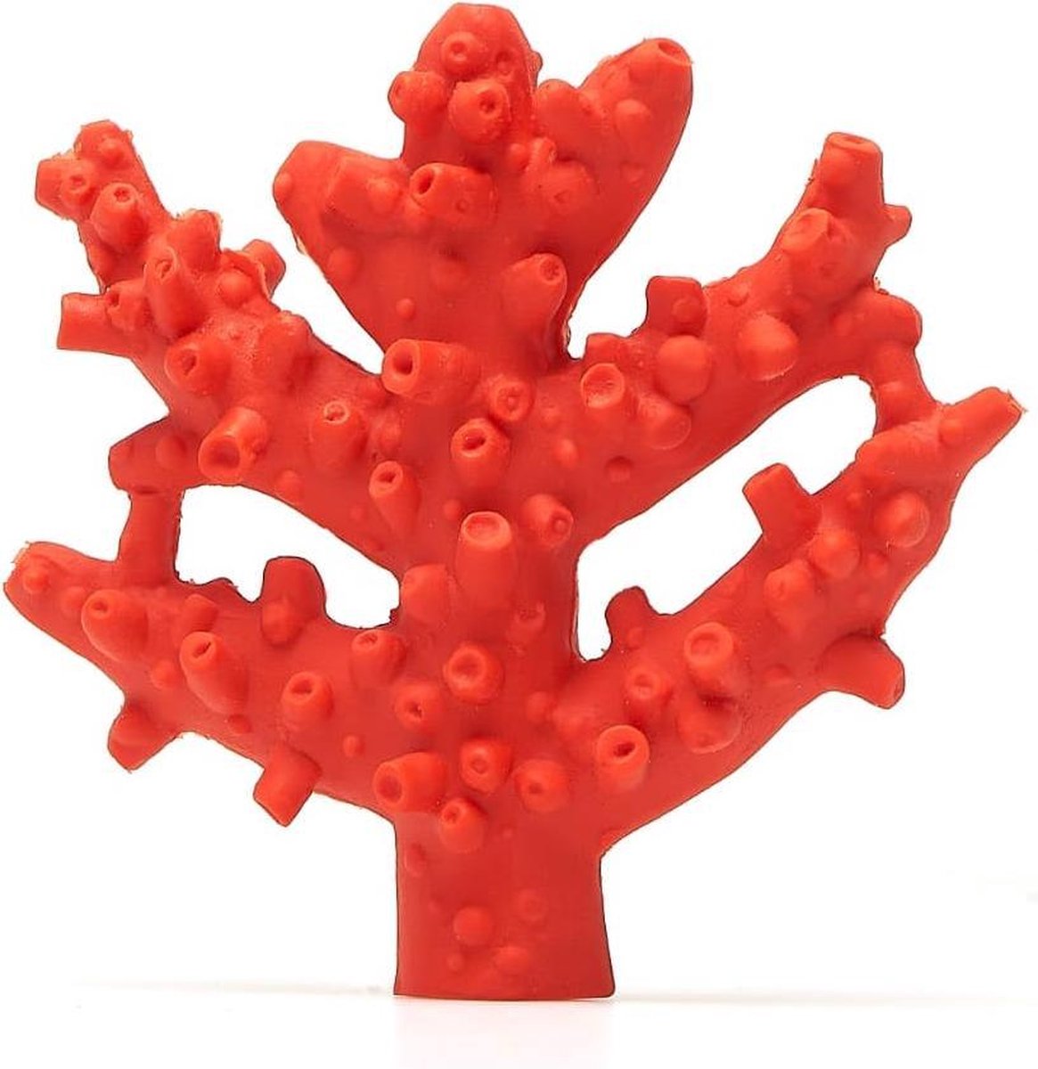 Lanco Toys Lanco Jouet de Dentition en Caoutchouc - Corail - Rouge