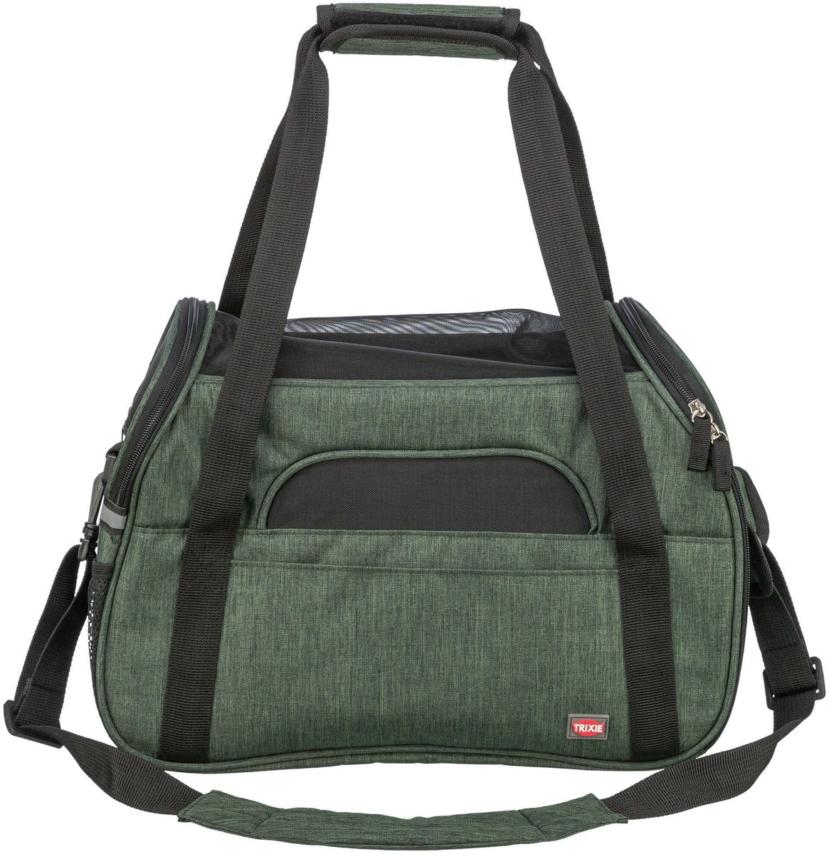 Trixie madison - sac pour chien - pour chiens jusqu'à 5 kg - vert olive - 42x19x28 cm