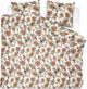 Cendrillon - nomade - housse de couette - coton - 240x200 220 cm + 2 taies d'oreiller 60x70 - multi