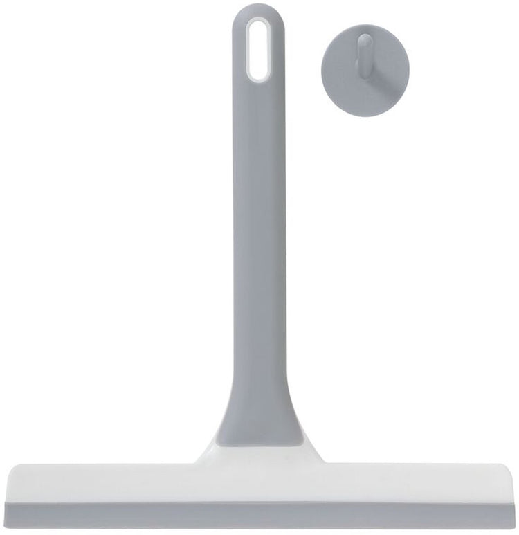 Sealskin senso - essuie-glace de douche - essuie-glace - avec crochet adhésif - blanc gris