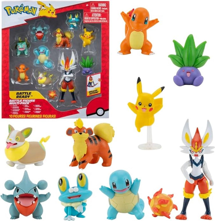 Pokémon Pokémon - Pack de 10 figurines de combat