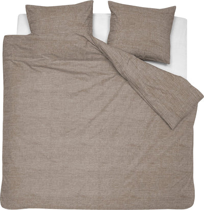Housse de couette Cendrillon - 2 personnes - coton - lits jumeaux - 240 x 200 220 cm - sable + 2 taies d'oreiller 60x70