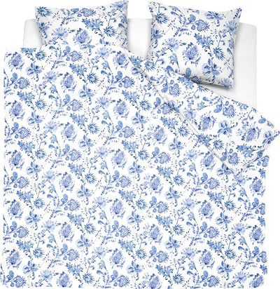 Cendrillon - gloire - housse de couette - coton - 240x200 220 cm + 2 taies d'oreiller 60x70 - bleu