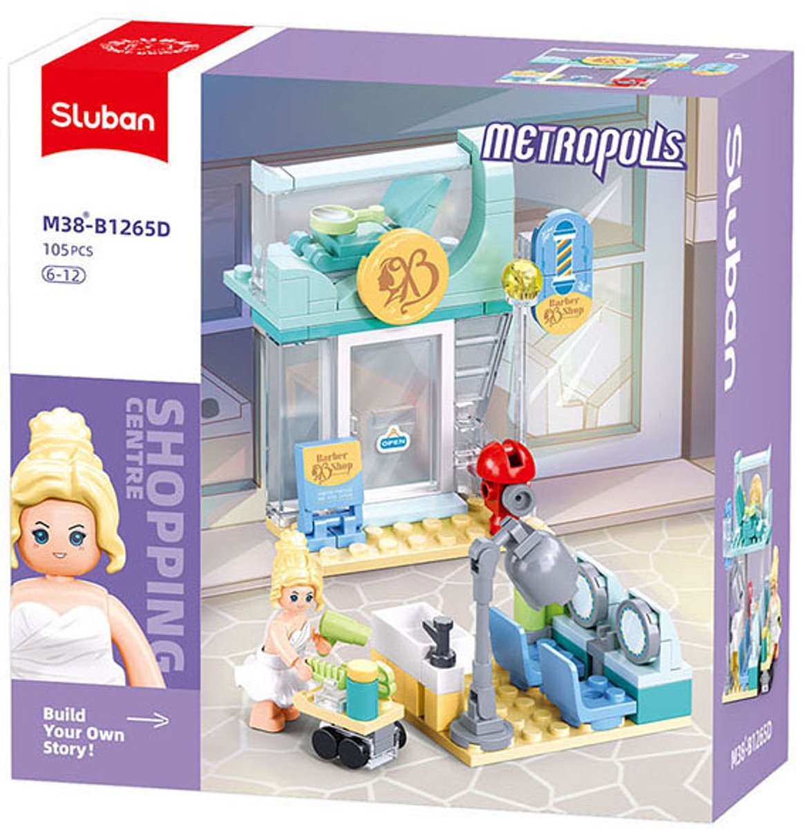 Coiffeur de la métropole Sluban (m38-b1265d)
