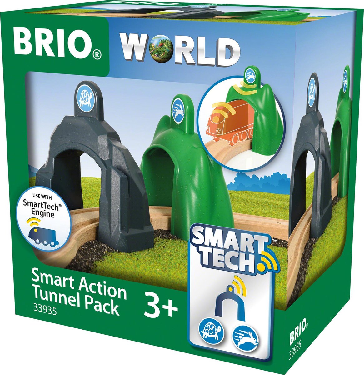 Ensemble de tunnel d'action intelligent Brio -33935