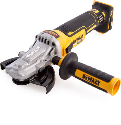 Meuleuse d'angle à tête plate sur batterie Dewalt dcg405fn-xj xr 18v ​​125 mm excl. batteries et chargeur - dcg405fn-xj