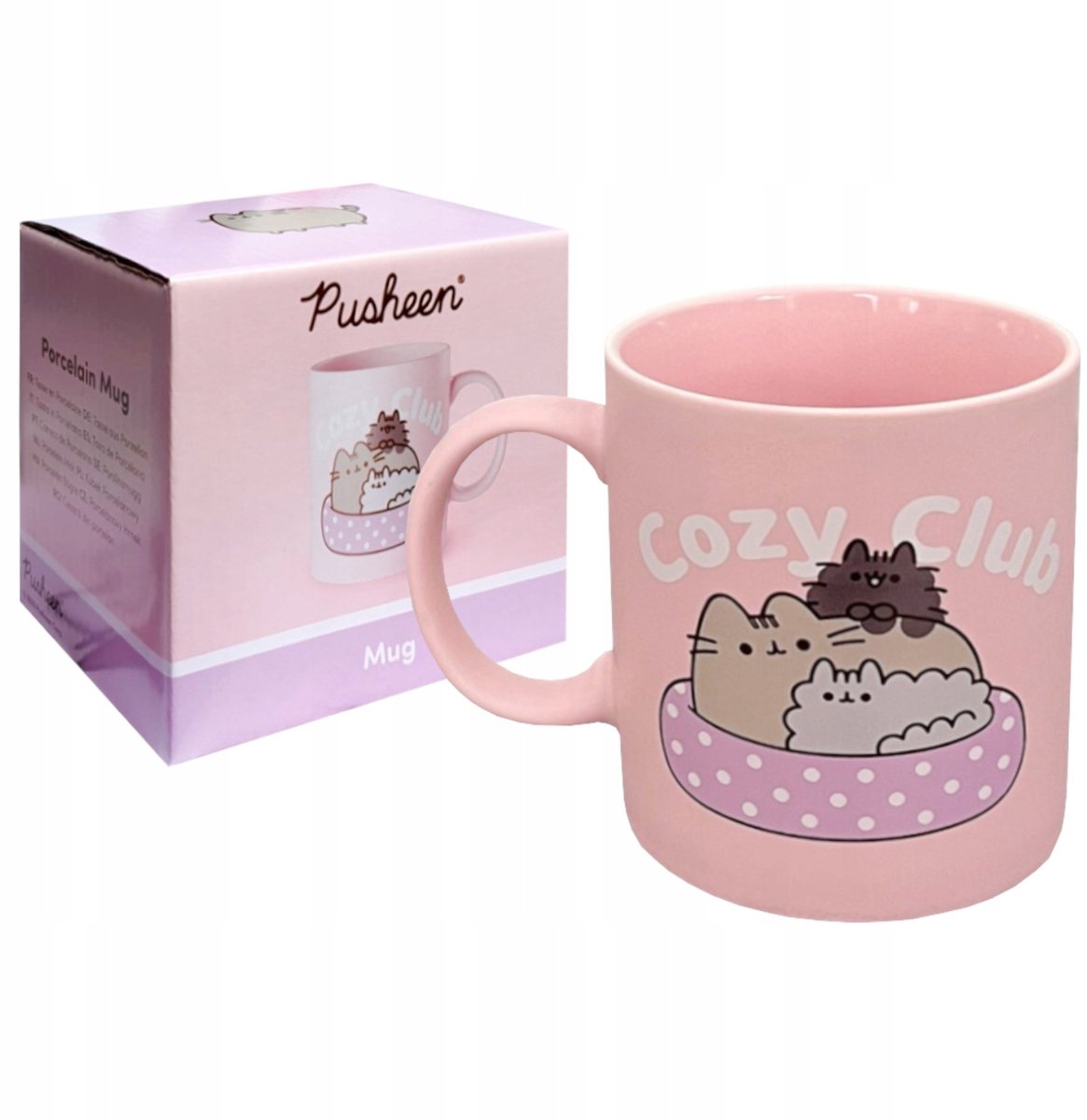 Pusheen The Cat Cozy Club Porcelain Tug