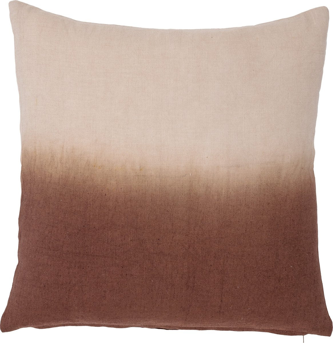 Bloomingville coussin Gail, marron, lin