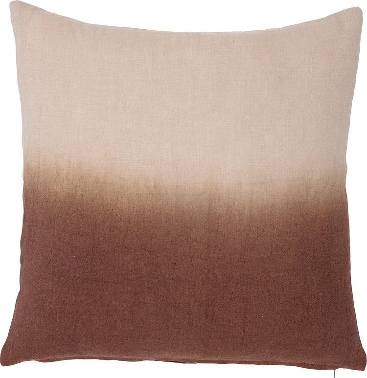 Bloomingville coussin Gail, marron, lin