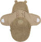 Couverture enveloppante Meyco pour bébé ours - peluche - marron chaud