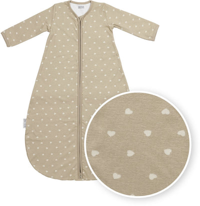 Meyco baby sweet heart gigoteuse ronde - sable sable doux - 90cm - 1,0 tog
