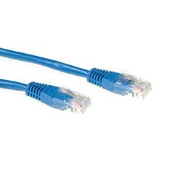 Câble patch UTP Cat6 ACT IB8601 bleu