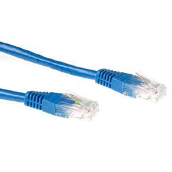 Câble patch UTP Cat6 ACT IB8602 bleu