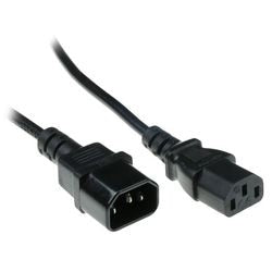 Câble d'alimentation ACT AK5165 0,9 m C14-C13 noir