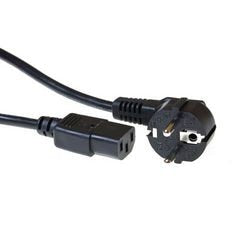 Câble d'alimentation acte ak5016 cee7 7 mâle coudé) - c13