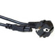 ACT 230V CONNECTION Câble schuko mâle (à droite) C5 1 M