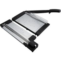 Coupe-papier monolithe oc 500 noir, transparent a4