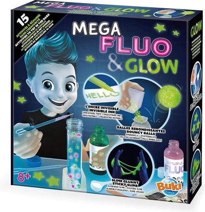 Buki france buki - mega flou en glow - wetenschapsdoos - expérimenter