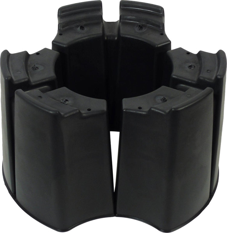 Nature - support pour tonneau de pluie - h31,5 x ø53cm - noir - pour tonneau de pluie 120l 210l 250l