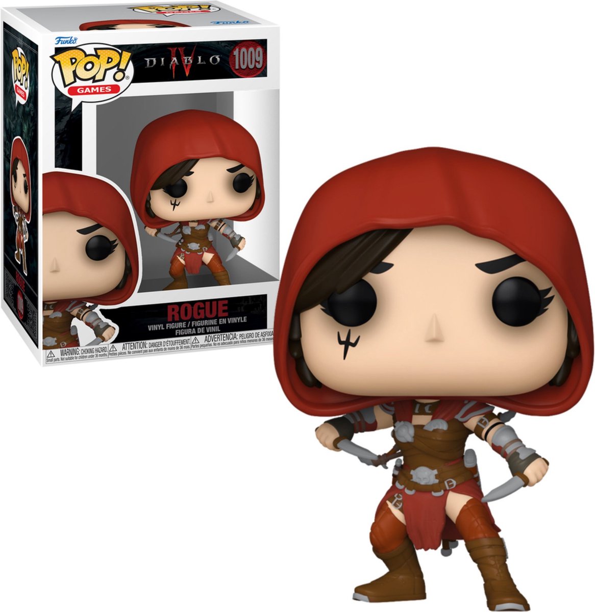 Funko diablo 4 - figurine en vinyle voyou 1009 pop ! multicolore
