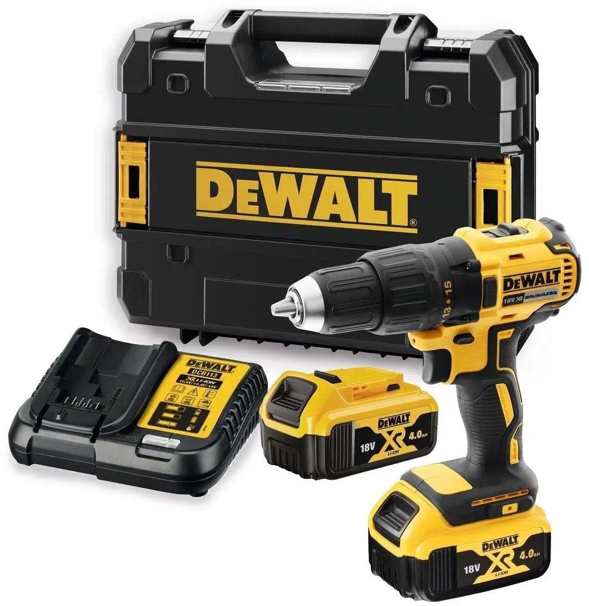 Perceuse sans fil Dewalt dcd777m2t 18v xr 4.0ah en tstak