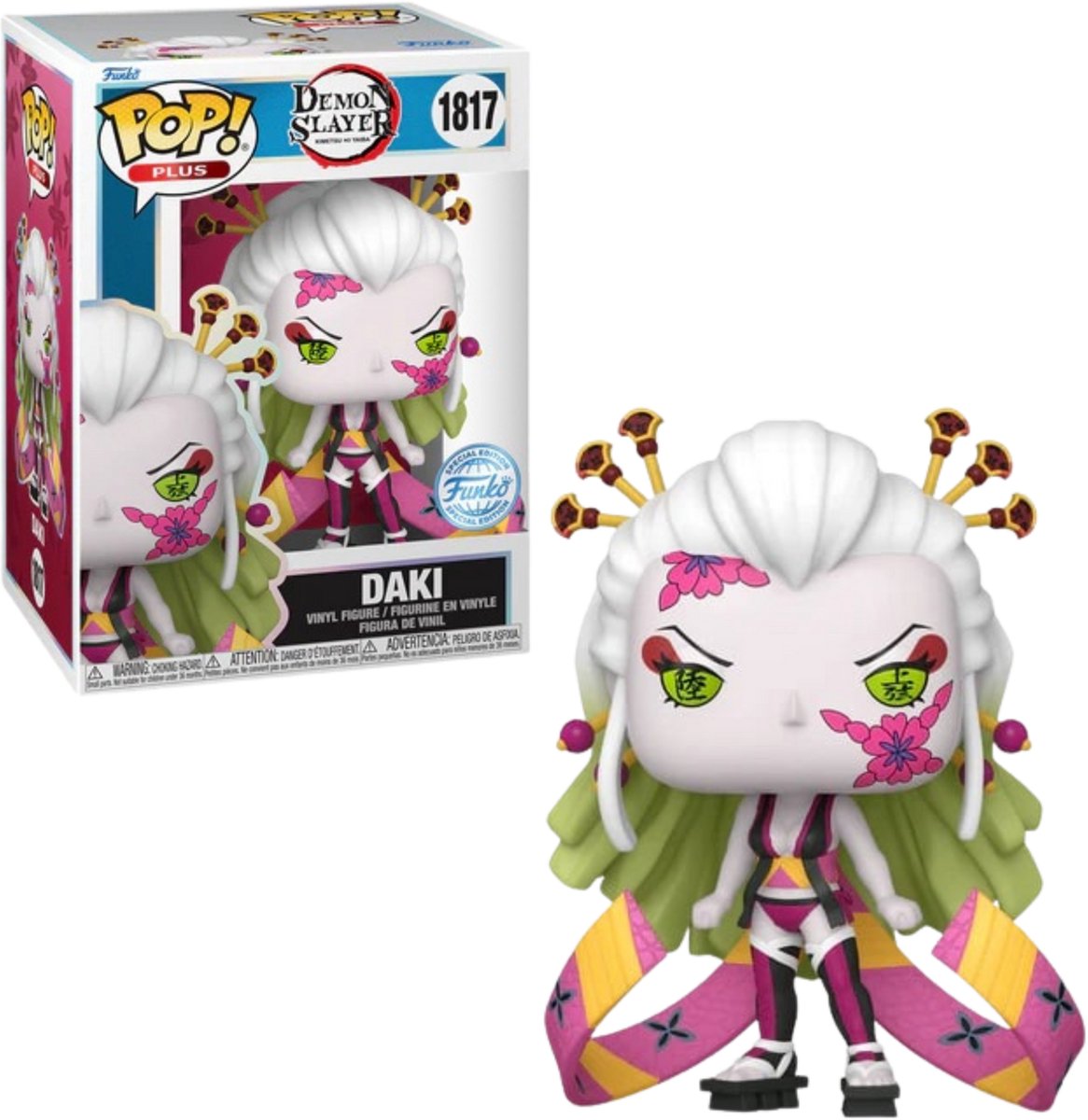 Tueur de démons Funko - pop ! - poupée daki avec rubans [édition spéciale] ! chiffre