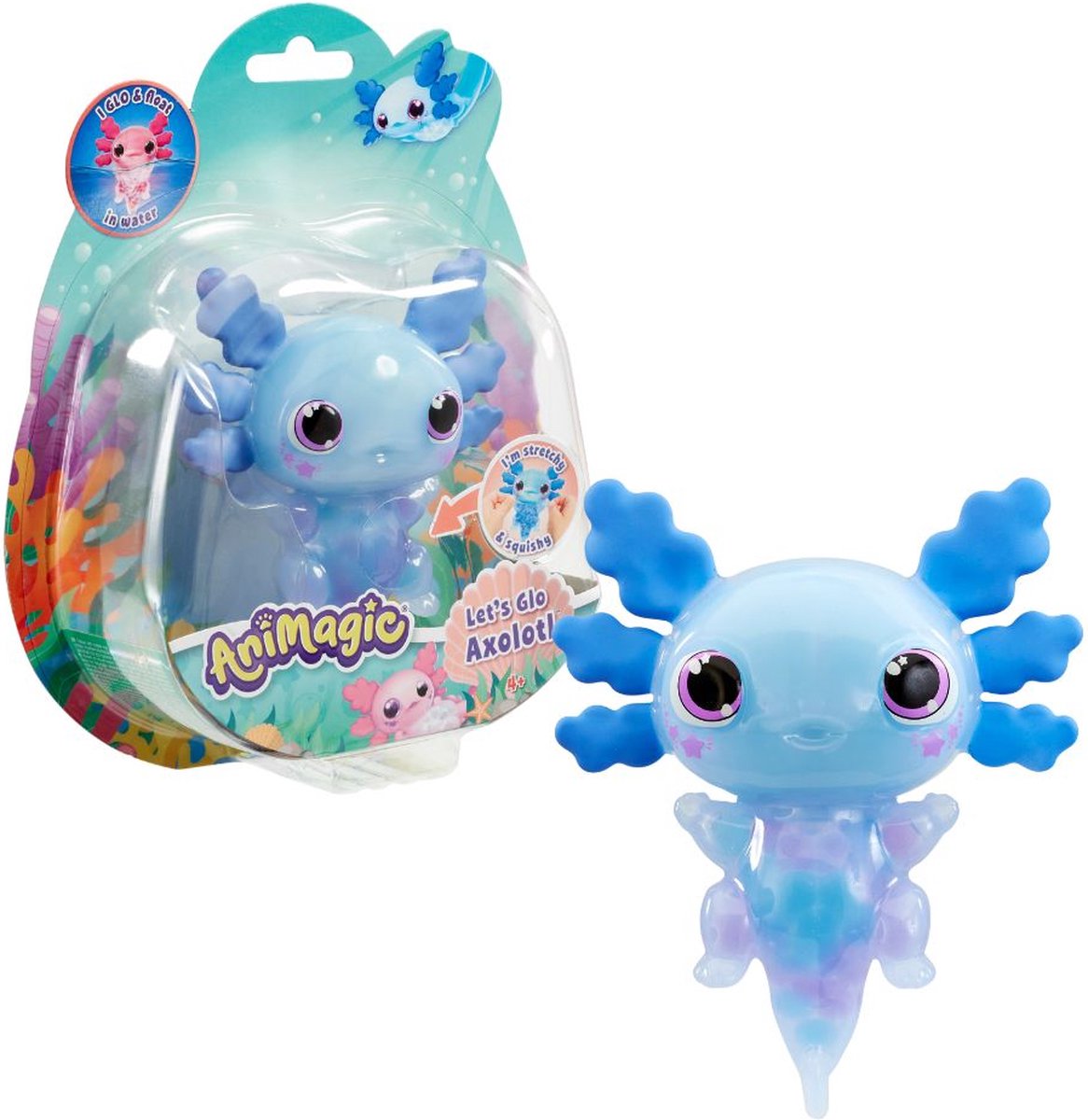 Goliath Games axolotl animagique - bleu