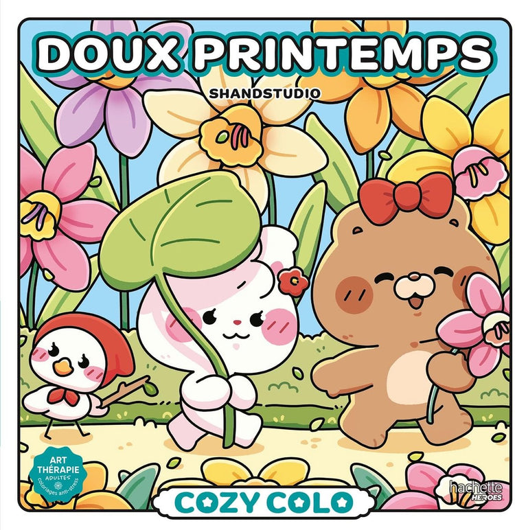 Hachette heros atelier créatif autres licences cosy colo cosy colo - doux printemps