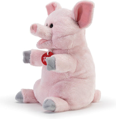 Trudi marionnettes cochon: 15x26x19 cm (s-29624)