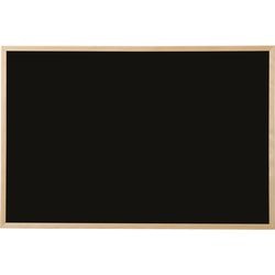 Tableau noir bi bureau pin 450x600mm noir