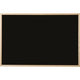 Tableau noir bi bureau pin 450x600mm noir