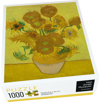 Bekking blitz - puzzle - 1 000 pièces - art - fleurs - tournesols - vincent van gogh - musée van gogh amsterdam