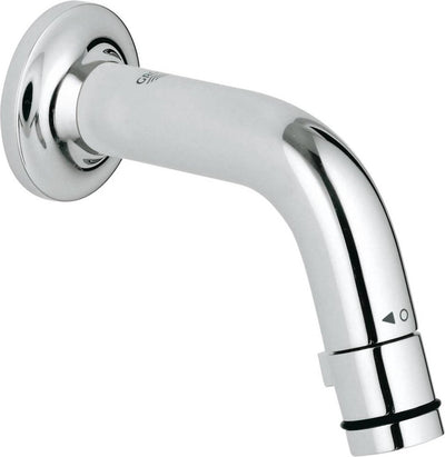 Robinet pour fontaine mural universel Grohe - 1 2'' - sans vidage - bec court - chromé - 20205000