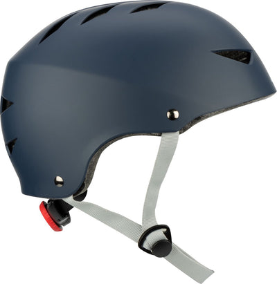 Casque de skate Nijdam réglable - blue streak - taille m - bleu gris