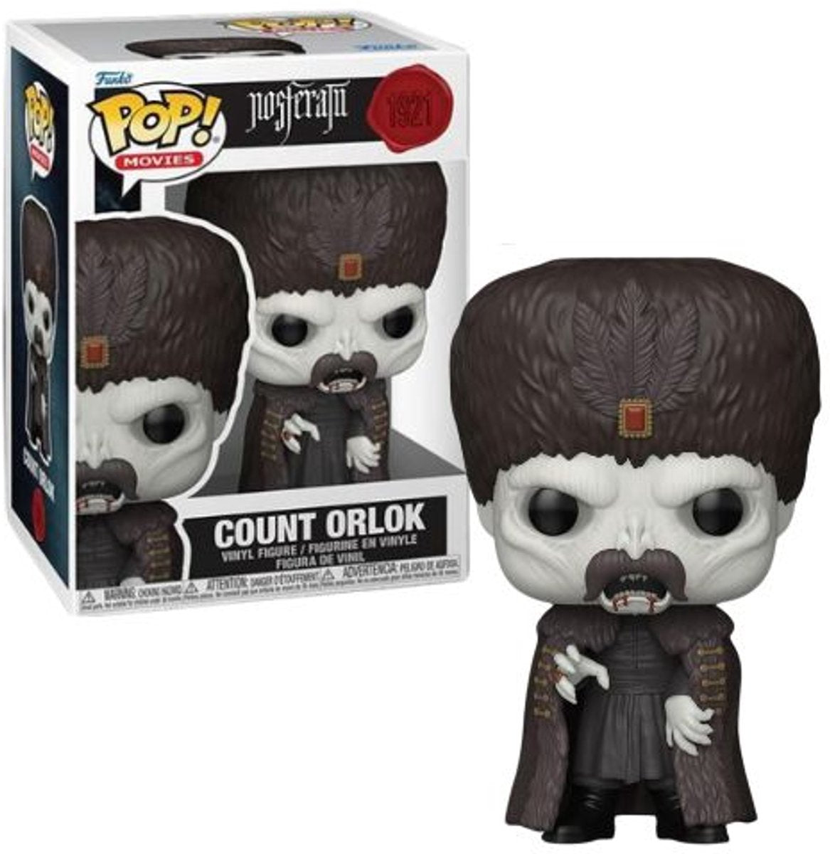 Funko nosferatu comte orlok figurine en vinyle 1921 pop unisexe ! - neutre - standard