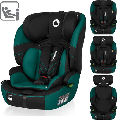Lionelo levi one i-size - siège auto 76-150 cm - groupe 0+ et 1 - système dri-seat - appui-tête réglable en mousse à mémoire de forme - protection latérale renforcée - fixation FWF - accoudoirs confortables - siège large avec mousse EPE - R129 - ceinture