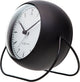 Réveil à bulles Nexttime – réveil de table – 14 × 12 × 8 cm – métal – noir – silencieux