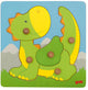 Goki Wooden Stud Puzzle Dragon, 5e.