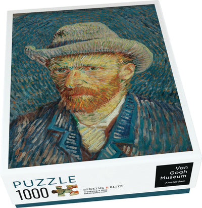 Bekking blitz - puzzle - 1 000 pièces - art - autoportrait - autoportrait - vincent van gog - musée van gogh amsterdam